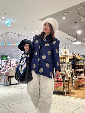 「ONES STROKE（ワンズストローク）のアイテム」を使った、toshikoshiさん（レディース・160cm）の冬コーディネート