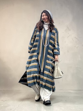 「niko and...（ニコアンド）のアイテム」を使った、toshikoshiさん（レディース・160cm）の春コーディネート