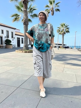 toshikoshiさん(レディース・160cm)の夏コーディネート