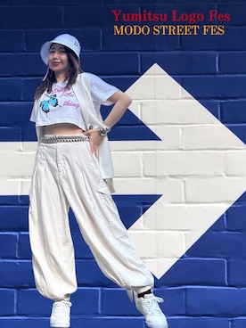 「モードストリートフェス」｜toshikoshiさん（レディース・160cm）の春コーディネート