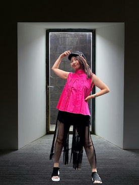 toshikoshiさん(レディース・160cm)の夏コーディネート