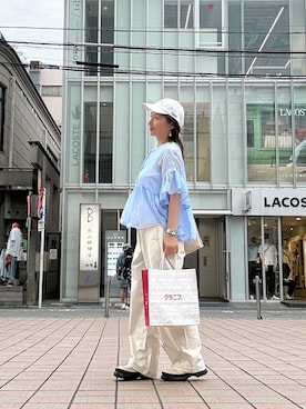 「coca（coca）（コカ）のアイテム」を使った、toshikoshiさん（レディース・160cm）の秋コーディネート