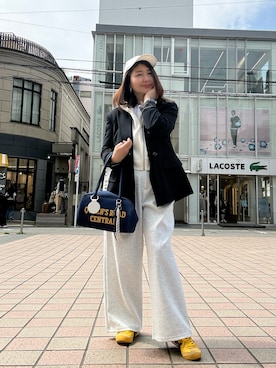 「ZARA（ザラ）のアイテム」を使った、toshikoshiさん（レディース・160cm）の春コーディネート