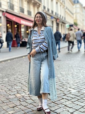 「ZARA（ザラ）のアイテム」を使った、toshikoshiさん（レディース・160cm）の春コーディネート