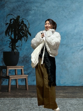 toshikoshiさん(レディース・160cm)の冬コーディネート