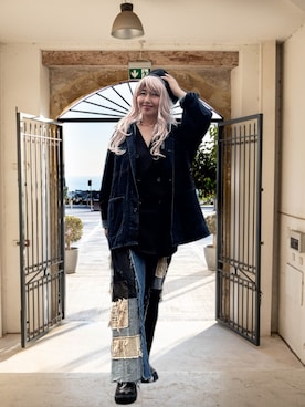 「Levi's（リーバイス）のアイテム」を使った、toshikoshiさん（レディース・160cm）の秋コーディネート