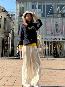 「niko and...（ニコアンド）のアイテム」を使った、toshikoshiさん（レディース・160cm）の春コーディネート