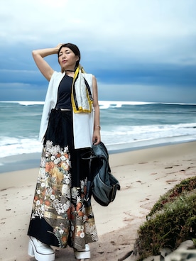 「RATTLE TRAP（ラトルトラップ）のアイテム（ジャケット/アウター）」を使った、toshikoshiさん（レディース・160cm）の秋コーディネート