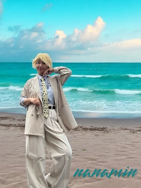 「アイテム（フォーマルスーツ/小物）」を使った、toshikoshiさん（レディース・160cm）の秋コーディネート