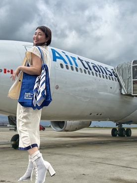 toshikoshiさん（レディース・160cm）の夏コーディネート