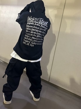 「VETEMENTS(ヴェトモン)のアイテム」を使った、zn6ixさん(メンズ・166cm)の夏コーディネート