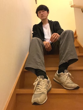 「ONES STROKE（ワンズストローク）のアイテム（テーラードジャケット）」を使った、コユッキーさん（メンズ・170cm）の春コーディネート