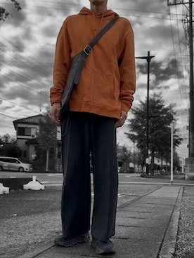 「H&M」｜コユッキーさん（メンズ・170cm）の秋コーディネート