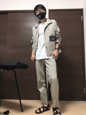 ブルゾン ベージュ系 を使ったメンズ人気ファッションコーディネート Wear