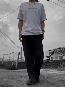「On（オン）のアイテム」を使った、コユッキーさん（メンズ・170cm）の夏コーディネート