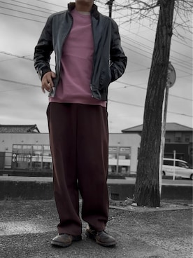 「COMME des GARCONS（コムデギャルソン）のアイテム」を使った、コユッキーさん（メンズ・170cm）の春コーディネート