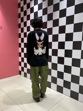 「BAIT（ベイト）のアイテム」を使った、KURODAさん（メンズ・180cm）の夏コーディネート