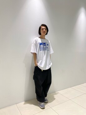 「BAIT（ベイト）のアイテム」を使った、KURODAさん（メンズ・180cm）の夏コーディネート