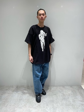 「BAIT（ベイト）のアイテム」を使った、KURODAさん（メンズ・180cm）の冬コーディネート