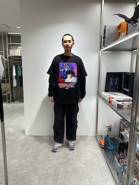 「BAIT（ベイト）のアイテム」を使った、KURODAさん（メンズ・180cm）の冬コーディネート