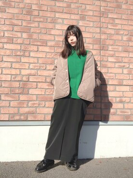 かめさん（レディース・148cm）の冬コーディネート