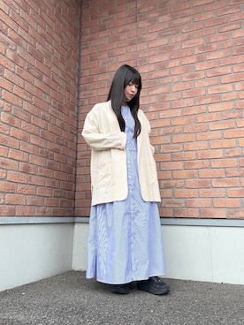 「アイテム（テーラードジャケット）」を使った、かめさん（レディース・148cm）の夏コーディネート