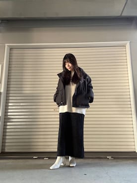 かめさん（レディース・148cm）の冬コーディネート