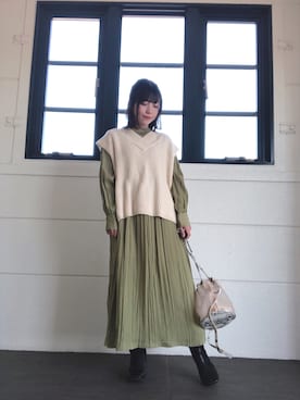 かめさん（レディース・148cm）の冬コーディネート