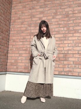 かめさん（レディース・148cm）の冬コーディネート