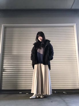 かめさん（レディース・148cm）の冬コーディネート