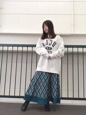 かめさん（レディース・148cm）の冬コーディネート
