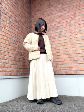「イチ推しジャケットスタイル」｜かめさん（レディース・148cm）の秋コーディネート