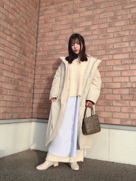 かめさん（レディース・148cm）の冬コーディネート