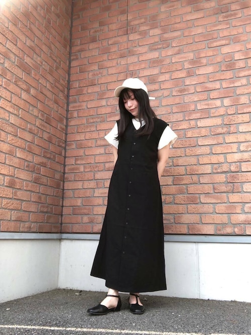 セール】『セットアップ対応』リネンライクウエストマークワンピース