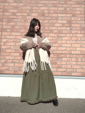 かめさん（レディース・148cm）の冬コーディネート