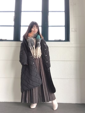 かめさん（レディース・148cm）の冬コーディネート