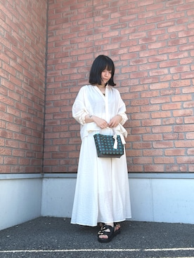 「ITEMS URBANRESEARCH（アイテムズ アーバンリサーチ）のアイテム」を使った、かめさん（レディース・148cm）の秋コーディネート