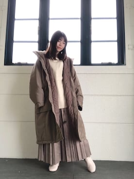かめさん（レディース・148cm）の冬コーディネート