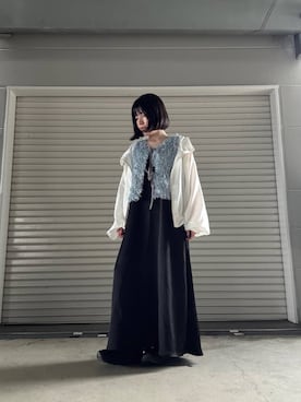 「アイテム（パーカー）」を使った、かめさん（レディース・148cm）の夏コーディネート