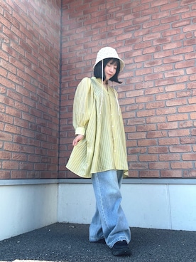 「アイテム（ワンピース）」を使った、かめさん（レディース・148cm・30代）の夏コーディネート