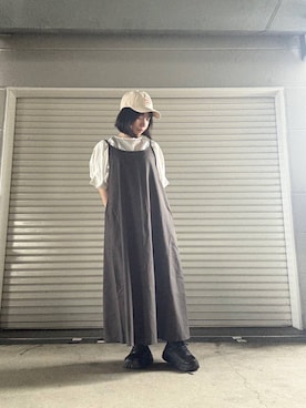 「アイテム（ワンピース）」を使った、かめさん（レディース・148cm）の夏コーディネート