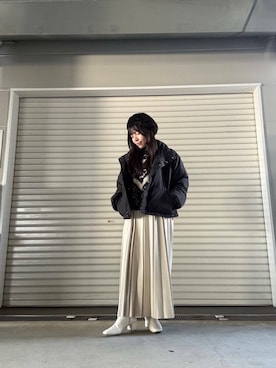 かめさん（レディース・148cm）の冬コーディネート