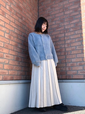 かめさん（骨格ナチュラル・レディース・148cm）の秋コーディネート