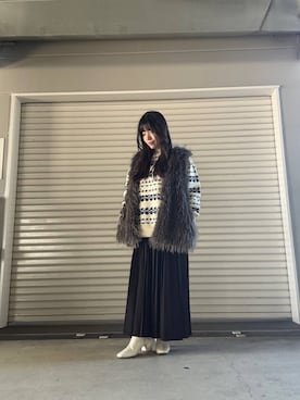 かめさん（レディース・148cm）の冬コーディネート