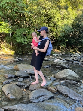 「GAP（ギャップ）のアイテム（ワンピース/ドレス）」を使った、TAKEC  さん（レディース・162cm）の春コーディネート