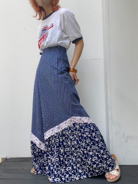 23歳が1人で作る古着屋charoさんのコーディネート