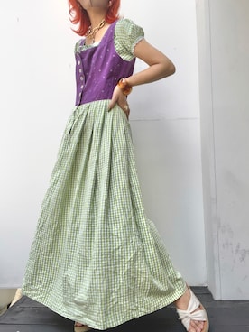 23歳が1人で作る古着屋charoさんのコーディネート