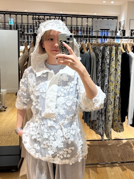 「FORK&SPOON（フォークアンドスプーン）のアイテム」を使った、優菜さん（レディース・160cm）の春コーディネート