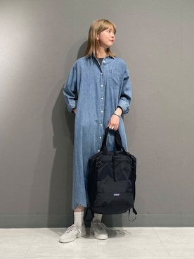 「160cm」｜「アイテム（ワンピース/ドレス）」を使った、tskyuunaさん（レディース・160cm）の春コーディネート