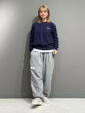「アーバンリサーチ」｜「アイテム（スニーカー）」を使った、tskyuunaさん（レディース・160cm）の春コーディネート